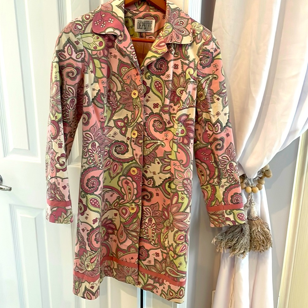 Stunning Pastel Spring Coat Small